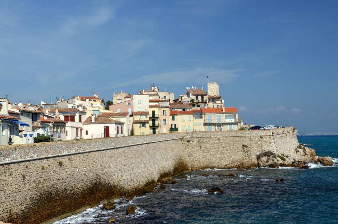 Grand 2 Pieces Renove Climatise, Vieil Antibes, Proche Port Lägenhet Exteriör bild